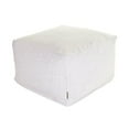 thumbnail image 1 of Majestic Home Goods Ottoman Pouf Wales Magnolia, 1 of 6