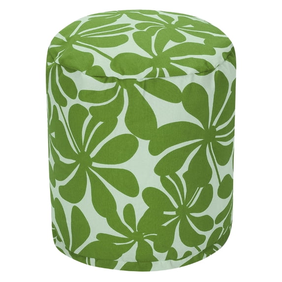 Majestic Home Goods Plantation Indoor Outdoor Ottoman Pouf