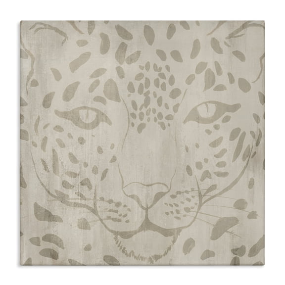 Stupell Industries Majestic Jaguar Face Canvas Wall Art, design by Hannah Dawson, 30 x 30