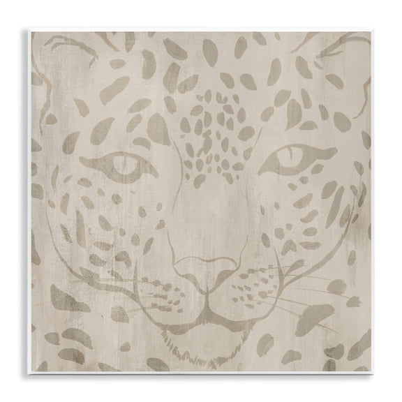 Stupell Industries Majestic Jaguar Face Wall Plaque Art, design by Hannah Dawson, 12 x 12