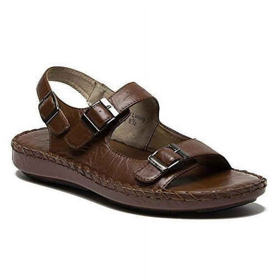 Majestic Men's 71225 Open Toe Sling Back Adjustable Sandals Slides