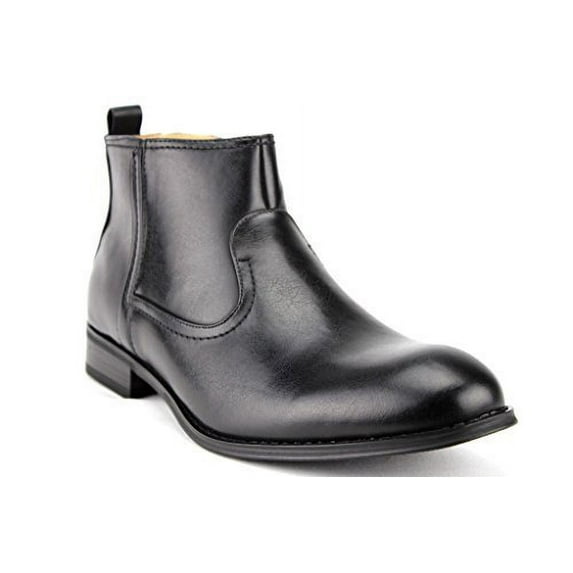 Majestic Men's 76352 Ankle High Leather Lined Zip Boots