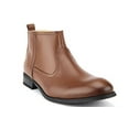 thumbnail image 1 of Majestic Men's 76352 Ankle High Leather Lined Zip Boots, 1 of 6