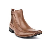 Majestic Mens 76631 Leather Lined Ankle High Chelsea Dress Boots