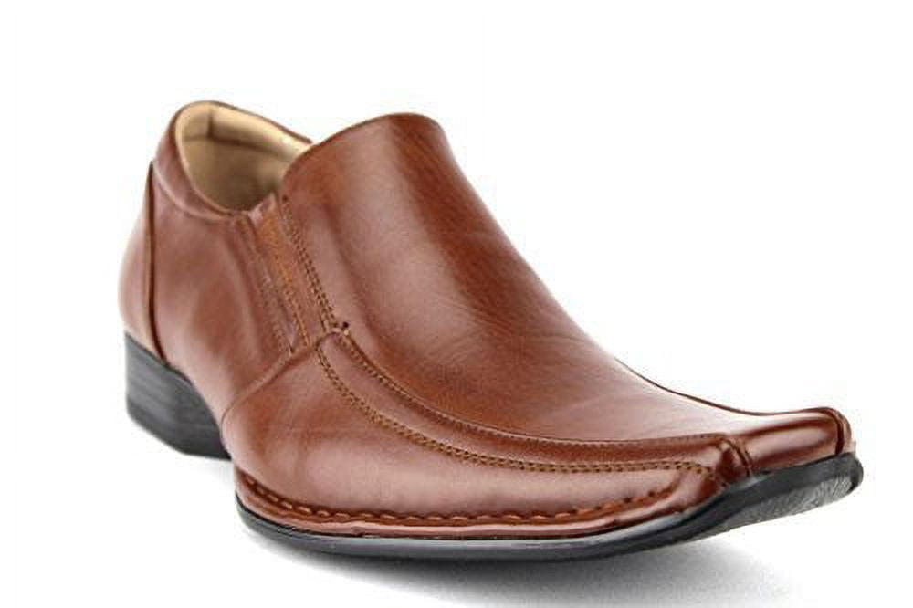 Majestic Men's 37455 Classic Slip On Casual Dress Loafers Shoes Red Sole 