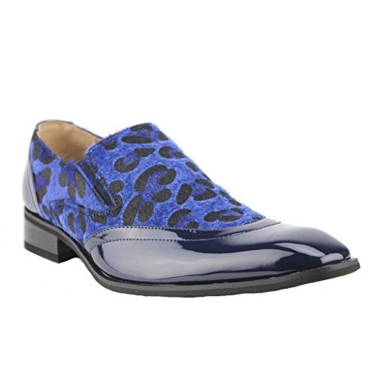 Faux Ponyhair Loafers Majestic Men main image 4