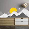 thumbnail image 1 of Majestic Nature Inspired Wall Decal - Self-Adhesive Vinyl Sticker for Interior Design, 1 of 10