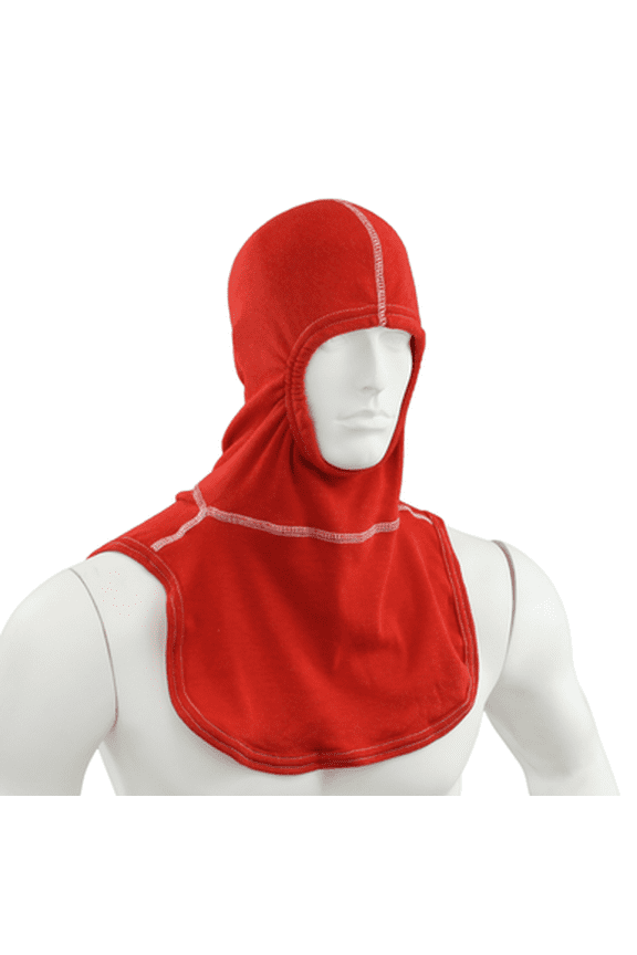 Majestic PACII 2-Ply P84 Hood,  Red Outer Layer, Yellow (Natural) Inner Layer
