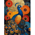 thumbnail image 1 of Majestic Peacock Canvas Print Wall Art Home Decor, 1 of 8