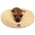 thumbnail image 1 of Majestic Pet Aruba Round Dog Bed Treated Polyester Removable Cover Citrus Large 42 x 42 x 5, 1 of 6