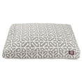 thumbnail image 1 of Majestic Pet | Aruba Shredded Memory Foam Rectangle Pet Bed For Dogs, Removable Cover, Gray, Large, 1 of 5