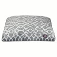 thumbnail image 1 of Majestic Pet | Athens Rectangle Pet Bed For Dogs, Removable Cover, Gray, Extra Large, 1 of 5
