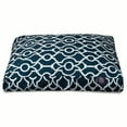 thumbnail image 1 of Majestic Pet | Athens Rectangle Pet Bed For Dogs, Removable Cover, Navy, Large, 1 of 5