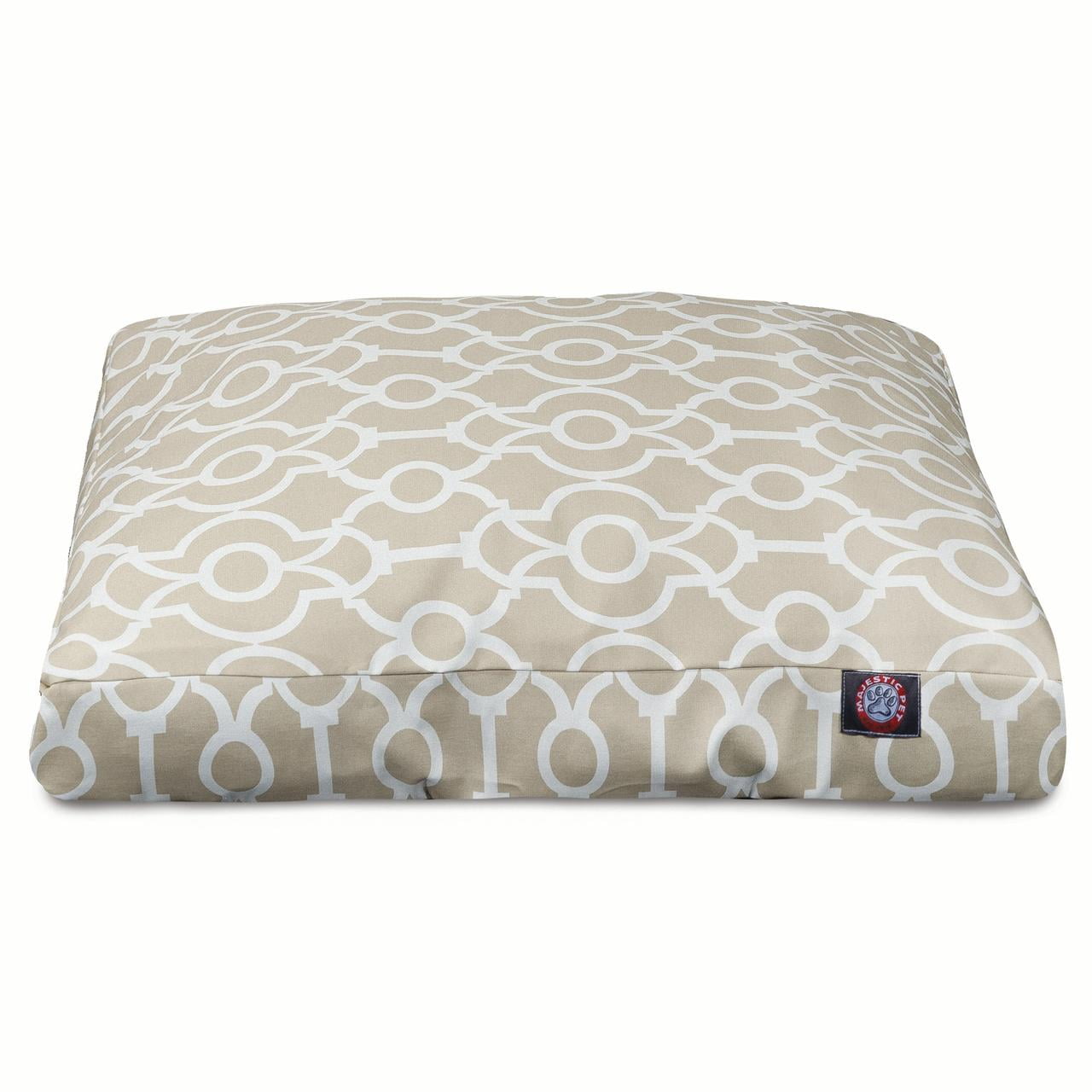 Majestic Pet | Athens Rectangle Pet Bed For Dogs, Removable Cover, Sand, Small