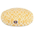 thumbnail image 1 of Majestic Pet Athens Round Dog Bed Treated Polyester Removable Cover Citrus Medium 36 x 36 x 5, 1 of 5