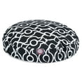 thumbnail image 1 of Majestic Pet | Athens Round Pet Bed For Dogs, Removable Cover, Black, Medium, 1 of 5