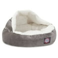 thumbnail image 1 of Majestic Pet Canopy Pet Cat Bed, Gray, 1 of 2