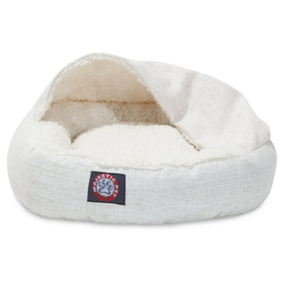Majestic Pet Canopy Pet Cat Bed, Off White
