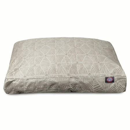 Majestic Pet | Charlie Rectangle Pet Bed For Dogs, Removable Cover, Beige Metallic, Small