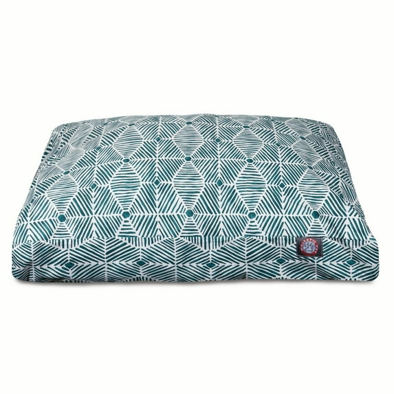 Majestic Pet | Charlie Rectangle Pet Bed For Dogs, Removable Cover, Emerald, Large
