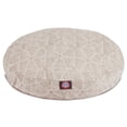 thumbnail image 1 of Majestic Pet | Charlie Round Pet Bed For Dogs, Removable Cover, Beige Metallic, Large, 1 of 5