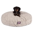 thumbnail image 1 of Majestic Pet | Charlie Round Pet Bed For Dogs, Removable Cover, Beige Metallic, Small, 1 of 6