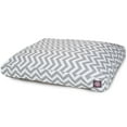 thumbnail image 1 of Majestic Pet | Chevron Rectangle Pet Bed For Dogs, Removable Cover, Gray, Large, 1 of 5