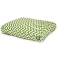 thumbnail image 1 of Majestic Pet | Chevron Shredded Memory Foam Rectangle Pet Bed For Dogs, Removable Cover, Sage, Large, 1 of 5