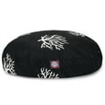 thumbnail image 1 of Majestic Pet | Coral Round Pet Bed For Dogs, Removable Cover, Black, Small, 1 of 5