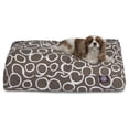 thumbnail image 1 of Majestic Pet | Fusion Rectangle Pet Bed For Dogs, Removable Cover, Mocha, Medium, 1 of 6