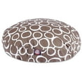 thumbnail image 1 of Majestic Pet | Fusion Round Pet Bed For Dogs, Removable Cover, Mocha, Large, 1 of 5
