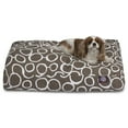 thumbnail image 1 of Majestic Pet | Fusion Shredded Memory Foam Rectangle Pet Bed For Dogs, Removable Cover, Mocha, Small, 1 of 6