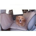 thumbnail image 1 of Majestic Pet | Hammock Back Seat Cover for Dogs and Cats, Universal fit for Cars, Trucks and SUVs, Waterproof, Scratch Resistant, Tan, 1 of 2
