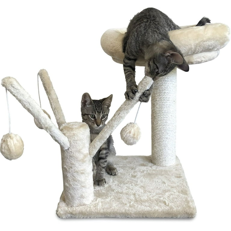 Majestic Pet Kitty Napper & Jungle Gym Cat Scratching Post, Perch