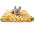 thumbnail image 1 of Majestic Pet | Links Rectangle Pet Bed For Dogs, Removable Cover, Yellow, Small, 1 of 6