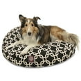 thumbnail image 1 of Majestic Pet Links Round Dog Bed Treated Polyester Removable Cover Black Medium 36 x 36 x 5, 1 of 6
