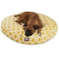 thumbnail image 1 of Majestic Pet Links Round Dog Bed Treated Polyester Removable Cover Yellow Large 42 x 42 x 5, 1 of 6
