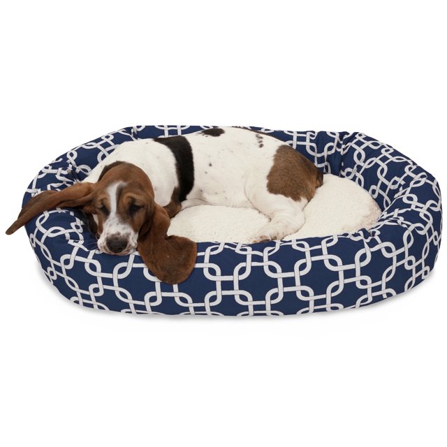 Majestic Pet Links Sherpa Bagel Dog Bed