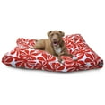 thumbnail image 1 of Majestic Pet | Plantation Rectangle Pet Bed For Dogs, Removable Cover, Red, Extra Large, 1 of 6