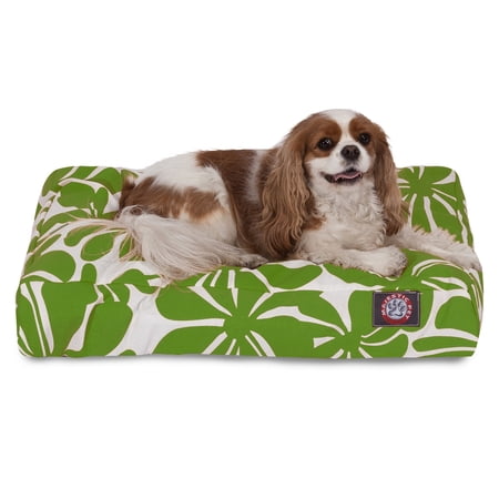 Majestic Pet | Plantation Rectangle Pet Bed For Dogs, Removable Cover, Sage, Small