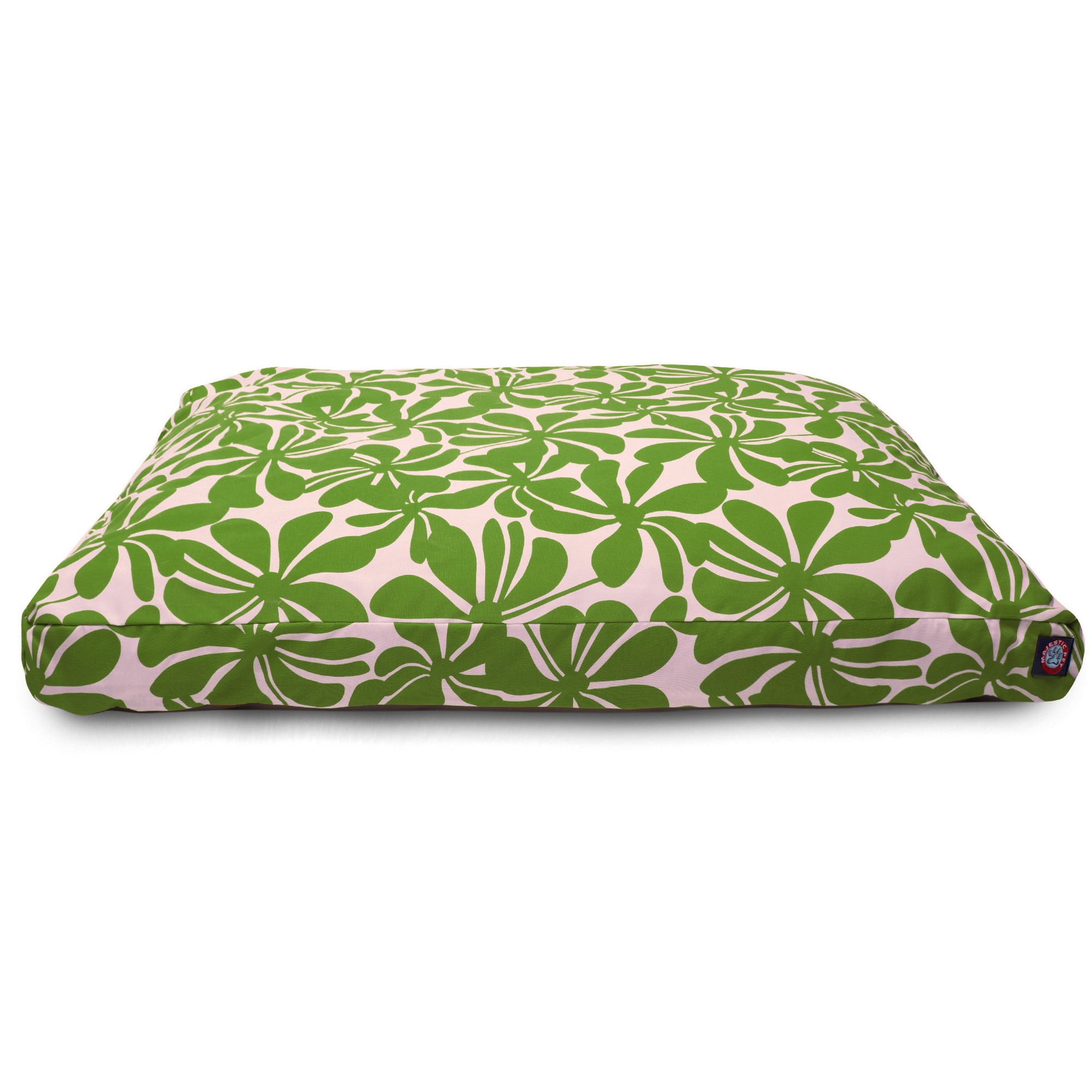 Majestic Pet | Plantation Shredded Memory Foam Rectangle Pet Bed For Dogs, Removable Cover, Sage, Medium