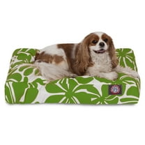 Majestic Pet | Plantation Shredded Memory Foam Rectangle Pet Bed For Dogs, Removable Cover, Sage, Small