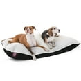 thumbnail image 1 of Majestic Pet | Poly/Cotton Rectangular Pillow Pet Bed For Dogs, Removable Cover, Black, Large, 1 of 5