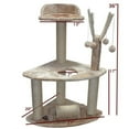 thumbnail image 1 of Majestic Pet Products 788995780540 36 inch Casita Cat Tree - Fur, 1 of 1