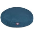 thumbnail image 1 of Majestic Pet | Solid Round Pet Bed For Dogs, Removable Cover, Navy Blue, Medium, 1 of 5