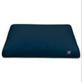 thumbnail image 1 of Majestic Pet | Solid Shredded Memory Foam Rectangle Pet Bed For Dogs, Removable Cover, Navy Blue, Small, 1 of 5
