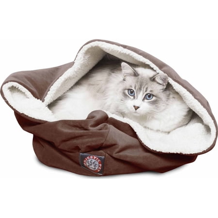 Majestic Pet Products 17" Suede Burrow Bed