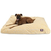 Majestic Pet | Towers Rectangle Pet Bed For Dogs, Removable Cover, Citrus, Small