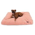 thumbnail image 1 of Majestic Pet | Towers Rectangle Pet Bed For Dogs, Removable Cover, Orange, Extra Large, 1 of 6