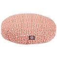 thumbnail image 1 of Majestic Pet Towers Round Dog Bed Treated Polyester Removable Cover Orange Medium 36 x 36 x 5, 1 of 5